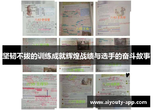 坚韧不拔的训练成就辉煌战绩与选手的奋斗故事