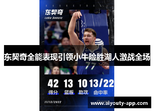 东契奇全能表现引领小牛险胜湖人激战全场